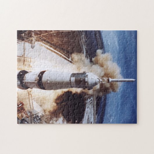 Apollo 11 Start Legpuzzel (Horizontaal)