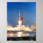 Apollo 11 Start Poster (Voorkant)