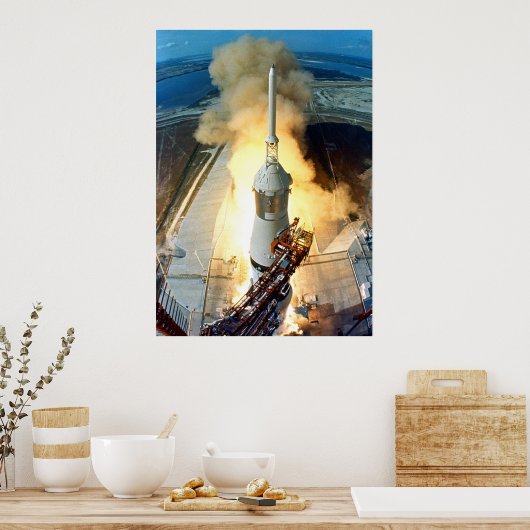 Apollo 11 Start Poster (Keuken)