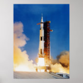 Apollo 11 Start Poster (Voorkant)