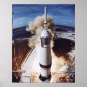 Apollo 11 Start Poster (Voorkant)