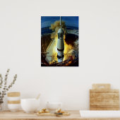 Apollo 11 Start Poster (Keuken)