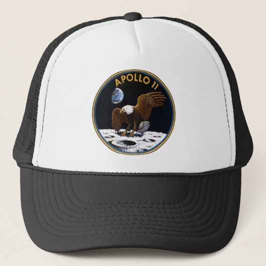Apollo 11 trucker pet (Voorkant)