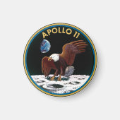 Apollo 11: We bereiken de maan Magneet (Voorkant)