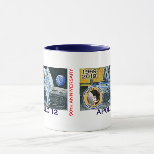 Apollo 12 50ste Jubileum Mok (Midden)