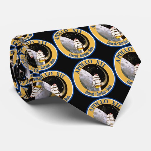 Apollo 12 50ste Jubileum Stropdas (Opgerold)