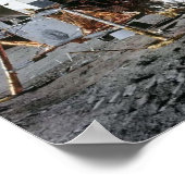 Apollo 12 Lunar Landing Site Poster (Hoek)
