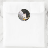 Apollo 12 Missie Patch Logo Ronde Sticker (Tas)