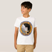 Apollo 12 Missie Patch Logo T-shirt (Voorkant volledig)