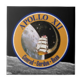 Apollo 12 Mission Patch Logo Tegeltje (Voorkant)