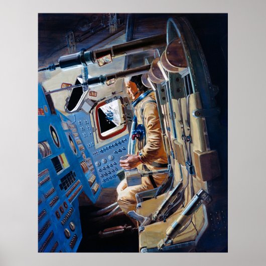 Apollo 12-raket poster (Voorkant)
