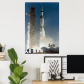 Apollo 12 Start Poster (Thuiskantoor)