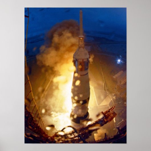 Apollo 12 Start Poster (Voorkant)