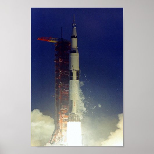 Apollo 12 Start Poster (Voorkant)
