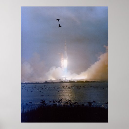 Apollo 12 Start Poster (Voorkant)