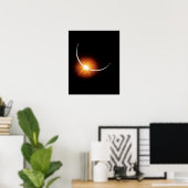 Apollo 12 Uitzicht zonnepanelen Poster (Thuiskantoor)