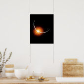 Apollo 12 Uitzicht zonnepanelen Poster (Keuken)