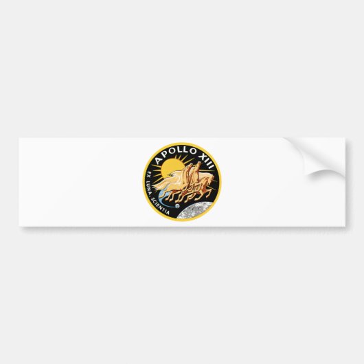 Apollo 13 bumpersticker (Voorkant)