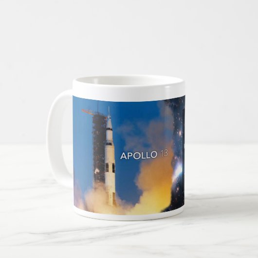 Apollo 13 Historische Mok (Voorkant links)
