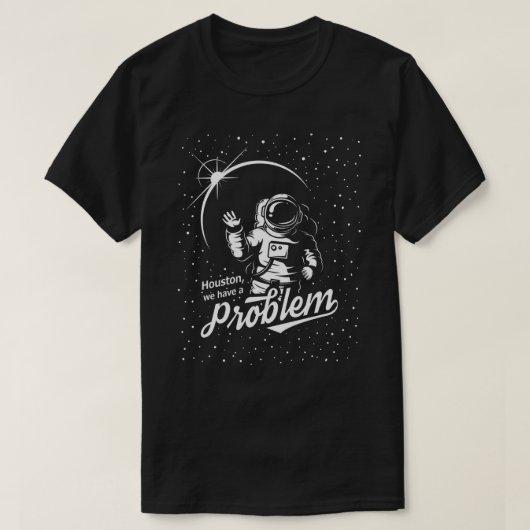 Apollo 13 - Houston, we hebben een probleem T-shirt (Design voorkant)