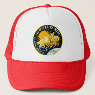 Apollo 13-insignia trucker pet