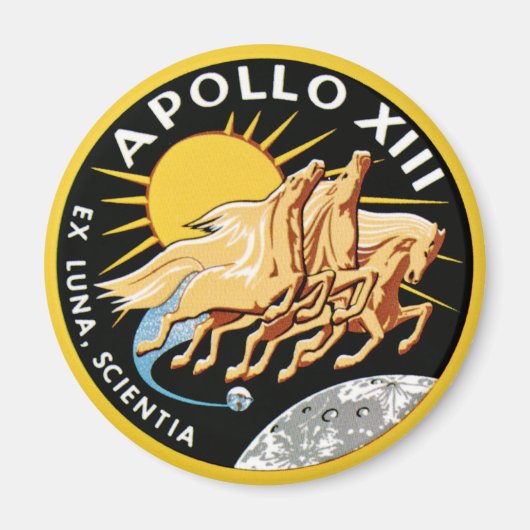 Apollo 13 magneet (Voorkant)