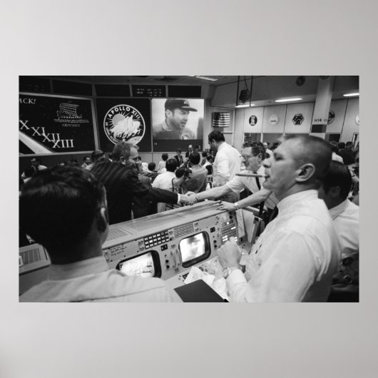 Apollo 13 Mission Operations Control Room Poster (Voorkant)