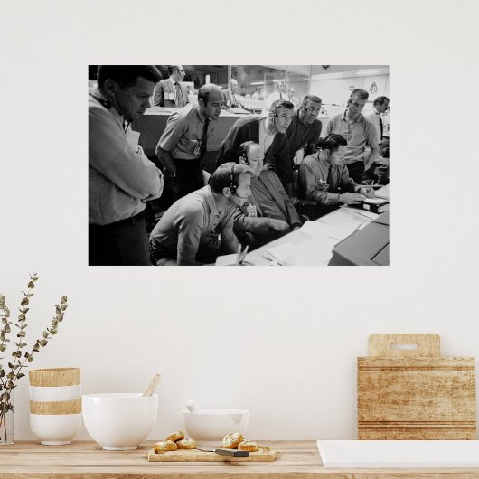 Apollo 13 Mission Operations Control Room Poster (Keuken)