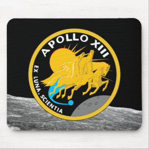 Apollo 13 NASA-missiepatchlogo Muismat
