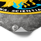 Apollo 13 NASA-missiepatchlogo Poster (Hoek)