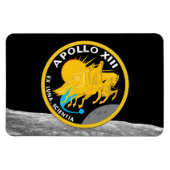 Apollo 13 NASA Mission Patch Logo Magneet (Horizontaal)