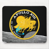 Apollo 13 NASA Mission Patch Logo Muismat (Voorkant)