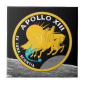 Apollo 13 NASA Mission Patch Logo Tegeltje (Voorkant)