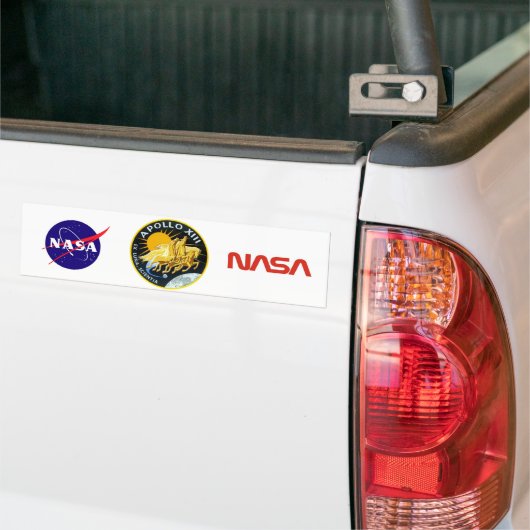 Apollo 13: Overleving Bumpersticker (Op Truck)