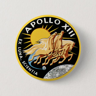 Apollo 13 ronde button 5,7 cm