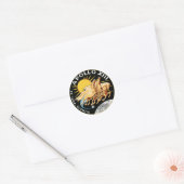 Apollo 13 ronde sticker (Envelop)
