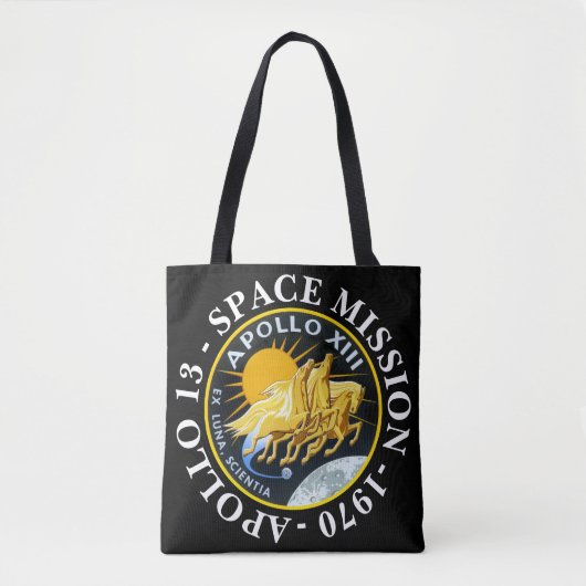Apollo 13 Space Mission 1970 Insignia Tote Bag (Voorkant)