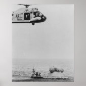 Apollo 13 Splashdown & Recovery Poster (Voorkant)