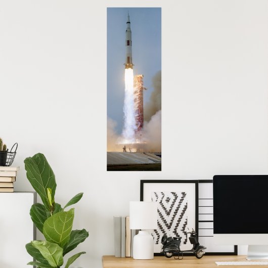 Apollo 13 Start Poster (Thuiskantoor)