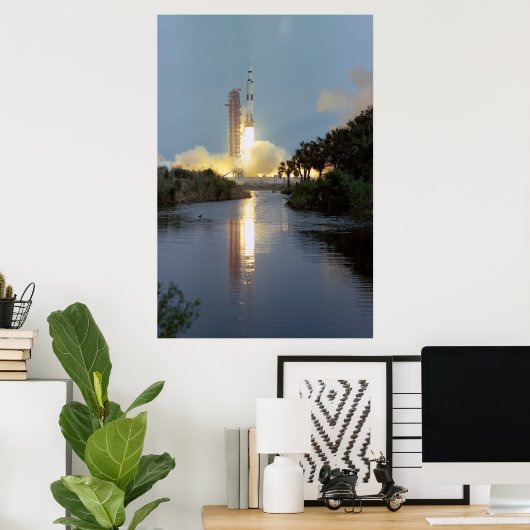 Apollo 13 Start Poster (Thuiskantoor)