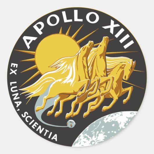 Apollo 13 Sticker (Voorkant)