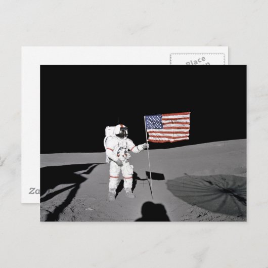 Apollo 14 briefkaart (Voorkant / Achterkant)