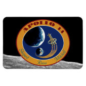 Apollo 14 NASA Mission Patch Logo Magneet (Horizontaal)
