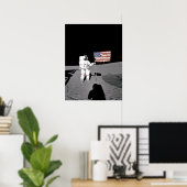 Apollo 14 poster (Thuiskantoor)