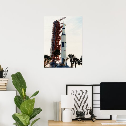 Apollo 14 poster (Thuiskantoor)