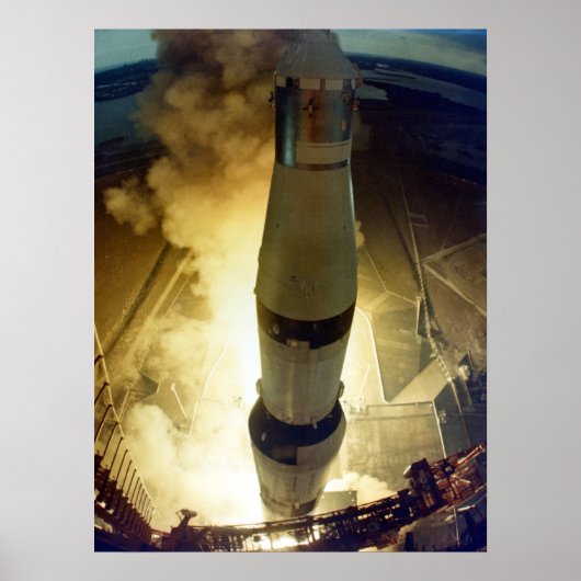Apollo 14 Start Poster (Voorkant)