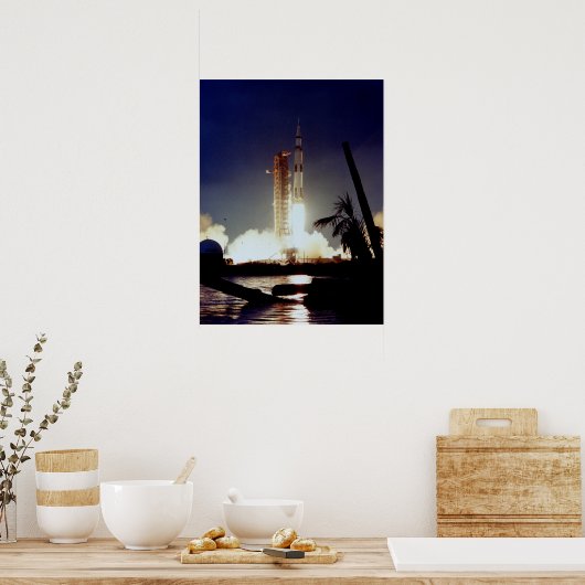 Apollo 14 Start Poster (Keuken)