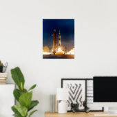 Apollo 14 Start Poster (Thuiskantoor)