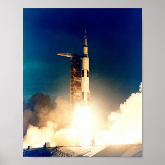 Apollo 14 Start Poster (Voorkant)