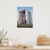 Apollo 14 Verlaat het gebouw voor de assemblage va Poster (Keuken)